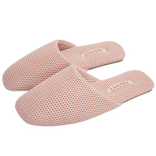 秋季新品透气网面包头时尚凉拖鞋女防滑牛筋底轻声轻便家用拖鞋男