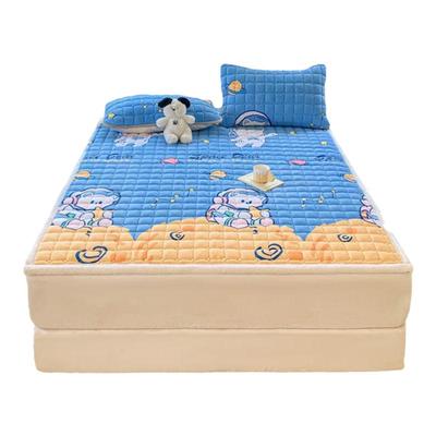 秋冬奶绒床垫软垫被家用加厚床褥