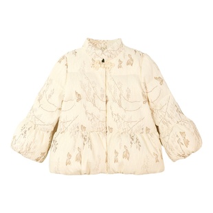 NORNOR陈大猪童装女童红色羽绒服冬季新中式国风儿童羽绒服过年服