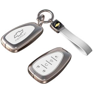 适用雪佛兰钥匙套迈锐宝XL科鲁兹创酷科鲁泽赛欧爱唯欧金属壳包扣