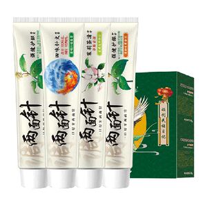 两面针40周年本草护龈牙膏110g&times;4支
