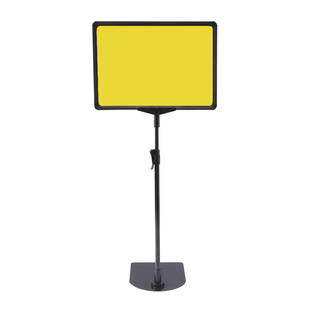 超市价格牌立式特价牌支架A4A5 POP堆头水果促销标价牌台式展示架