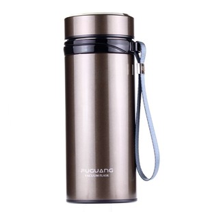 富光304不锈钢大号保温杯男680ml大容量办公户外便携商务茶水杯子