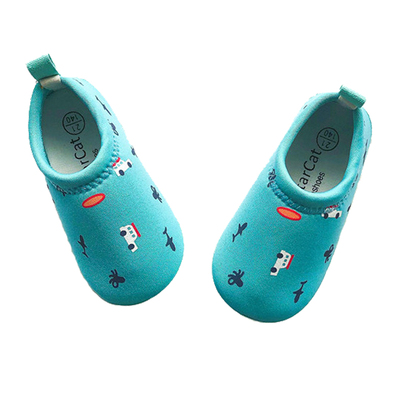 男女童室内地板家居家鞋拖鞋一脚蹬宝宝幼儿园童鞋软底防滑春秋款