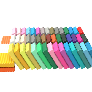 24色软陶泥套装50色环保彩泥儿童泥塑粘土学生幼儿园手工diy材料