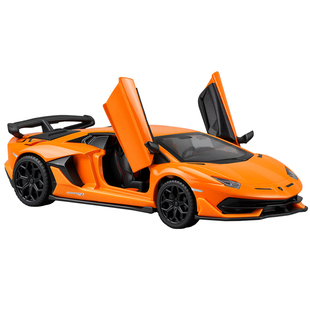CCA正版1:32兰博基尼埃文塔多SVJ跑车模型男孩合金汽车玩具收藏