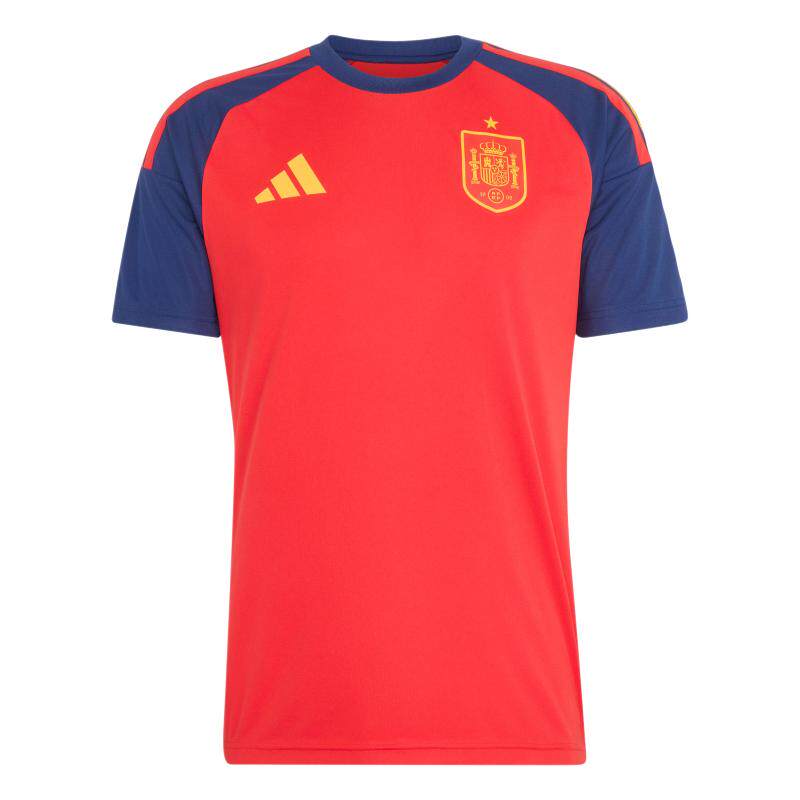西班牙国家队世界杯主场助威版足球短袖球衣男adidas阿迪达斯