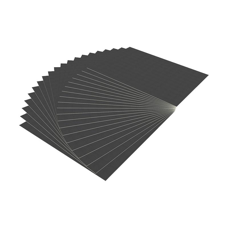 黑色布纹卡纸绘画装裱制作材料