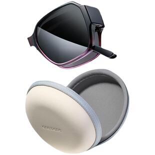 oneone仰望眼镜偏光折叠套镜近视太阳镜女蕉可套近视眼镜卡下墨镜