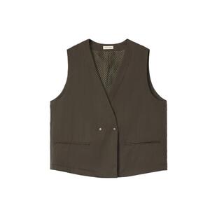 【新品】素然 ZUCZUG 4M36 26春女士雾面夹绒布轻量西装马甲