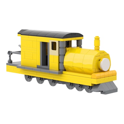 查尔斯小火车MOC拼装积木模型