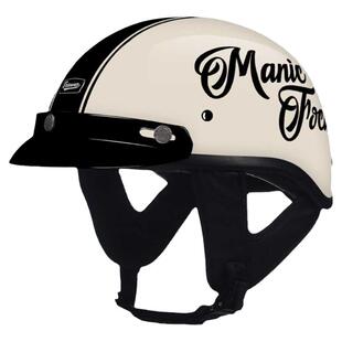 3C认证复古头盔日式夏季防晒男女电摩摩托轻便巡航半盔摩托车头盔