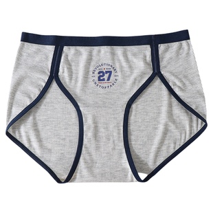 运动风圆点内裤女高弹大码200斤胖mm10A蚕丝抑菌抑菌不勒腿三角裤