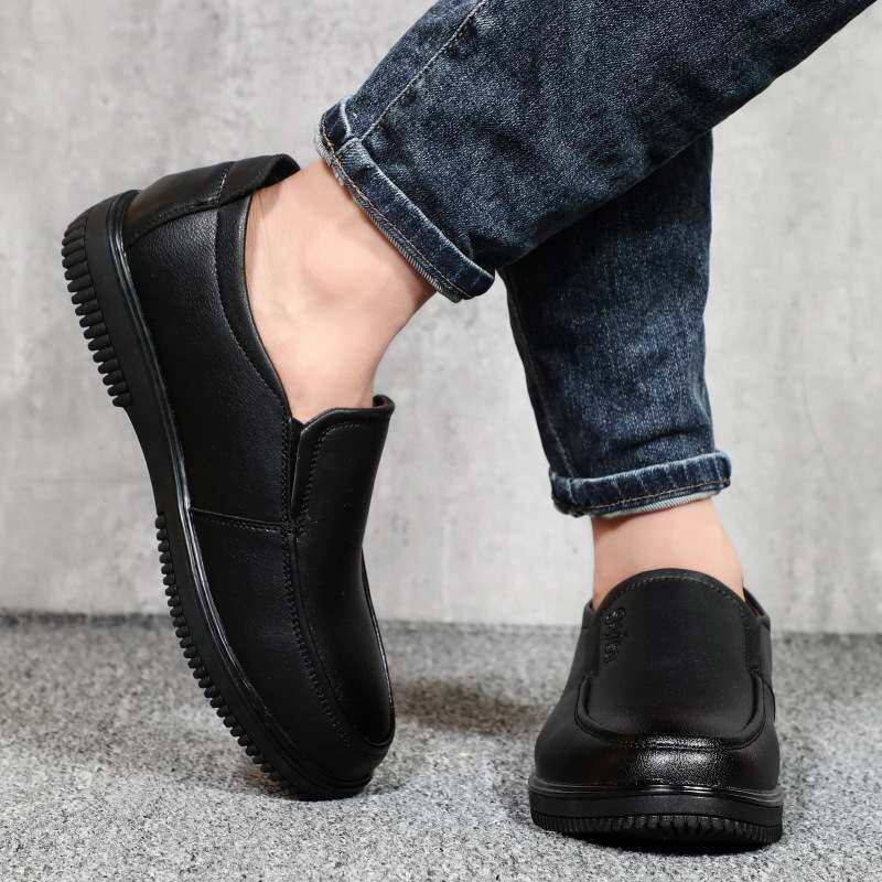 防滑鞋厨师舒适软底防滑轻便鞋批发SRC时尚脚蹬安全厂家一防水