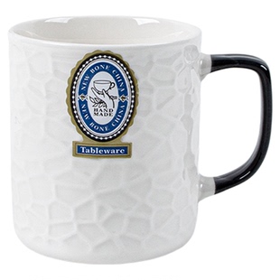 高尔夫马克杯陶瓷家用马克杯酒店专用马克杯陶瓷釉下彩马克杯