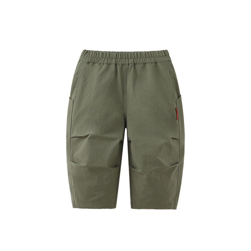 齐齐熊宝宝裤子春秋款男童梭织裤