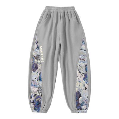 儿童休闲裤秋冬款加绒