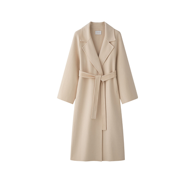 官方力荐！14.5微米纯山羊绒大衣