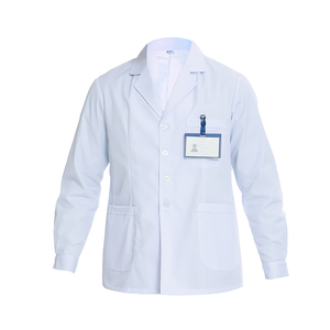 白大褂短款男短袖夏季薄款医生服口腔牙科医师药店白色小褂工作服