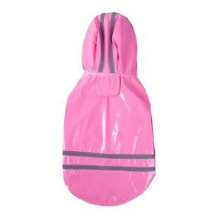 Raincoat㊣英国代购 手作迷人连帽防水户外夹克狗宠物服装雨衣