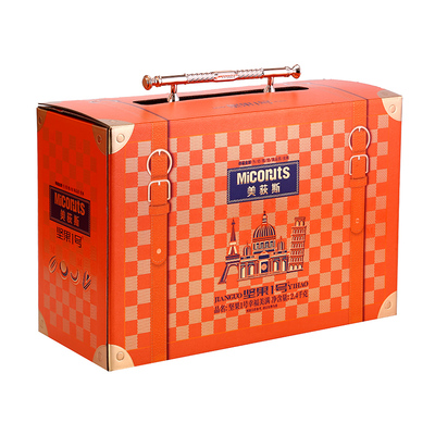 美荻斯坚果1号幸福美满纯坚果礼盒2400g高档干果礼盒春节送长辈