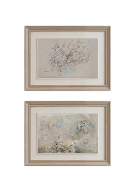 稀有元素【云间花语】挂画抽象法式中古风侘寂卧室餐厅客厅装饰画