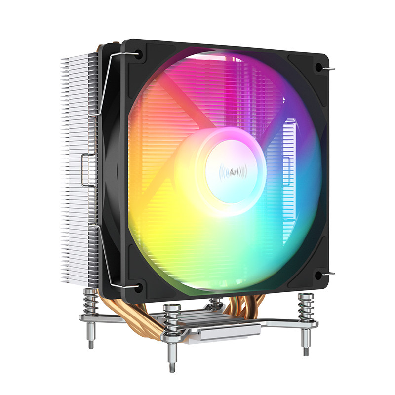 ProArtist雅浚E2V2/E3V3/E3PRO四铜管电脑散热风扇 CPU风冷散热器