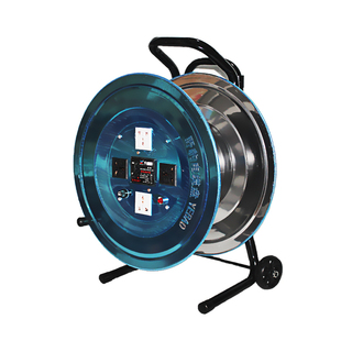 50/100米移动电缆盘拖线盘绕线盘卷线盘电线电缆接线板空盘线插座