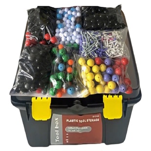 分子及晶体晶胞结构模型套装赠典型晶胞金刚石铜氯化铯等小型模型