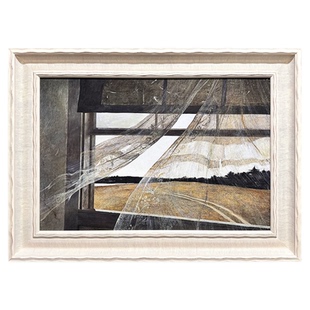 伽罗生活 安德鲁怀斯挂画合集 现代装饰画 海风 水手 船 出海 野