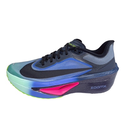 NIKE耐克男鞋藏蓝ZOOM FLY 6 GLAM公路竞速碳板跑步鞋IO9572-400