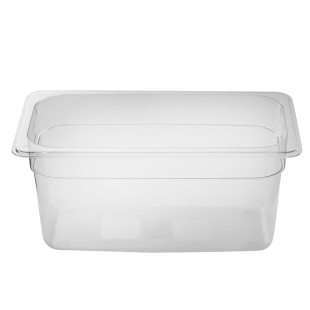 麻辣烫展示柜盒子选菜盆塑料份数盆透明亚克力长方形装菜盒点菜盆