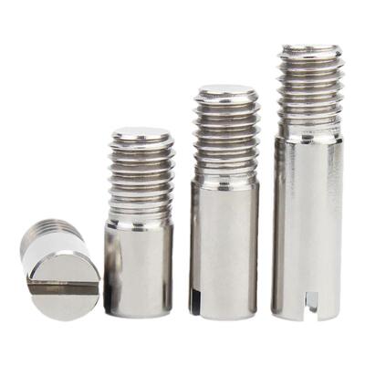 【专票13%】304一字螺纹圆柱销