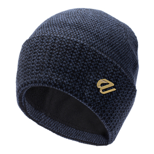 正品新款冬季保暖羊毛毛线帽护耳加绒男士中年防寒户外运动针织帽