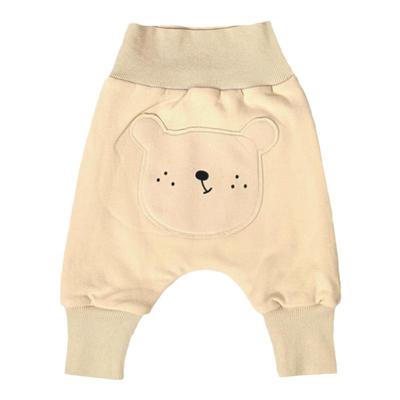 婴儿高腰护肚裤加绒秋冬季棉裤幼儿屁屁裤子女宝宝加厚大pp裤外穿