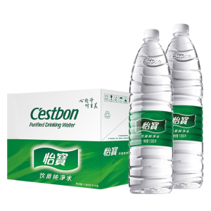 怡宝纯净水1.555L12瓶整箱大瓶桶装水非矿泉水4.5L包邮12升饮用水