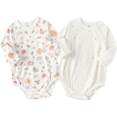 巴拉巴拉新生儿衣服婴儿宝宝纯棉连体衣春秋款男童女童包屁衣睡衣