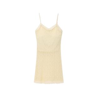 【乔欣同款】REVAN芮范透视感蕾丝吊带背心RL11201027