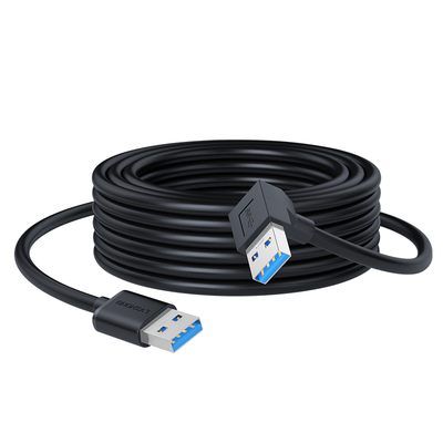 绿众usb3.0弯头数据线充电供电线