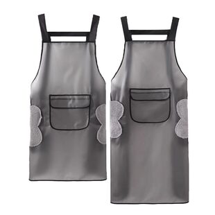 加长围裙防水厨房做饭家用防油男女水产洗碗餐厅工作服专用夏季