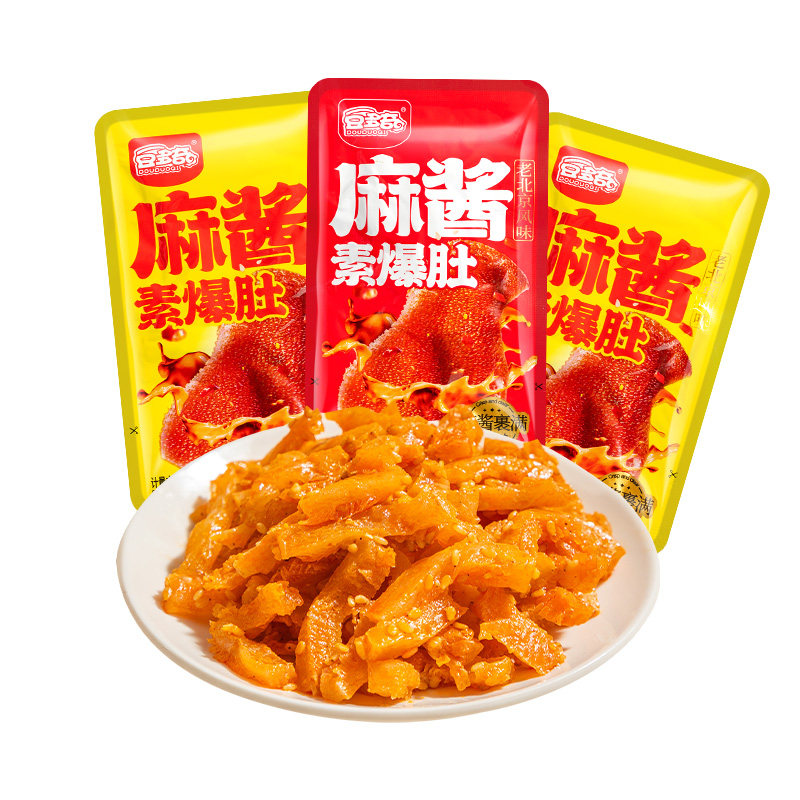 豆多奇麻酱素爆肚老北京风味