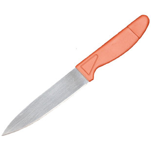 不锈钢水果刀削皮刀 一次性小红套刀 酒席用牛头刀子 2元店小商品