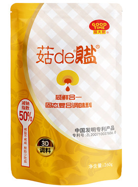 菇de盐包邮复合组合减钠50%盐菇