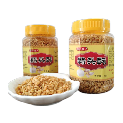 广东潮汕200g瓶装餐厅辅料蒜蓉酥