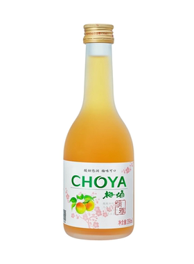 【热销新款】choya俏雅梅酒正宗青梅酒女士微醺低度果酒350ml