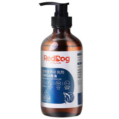 【所有女生直播间】红狗鳀鱼油omega3猫狗通用低腥鱼油223ml