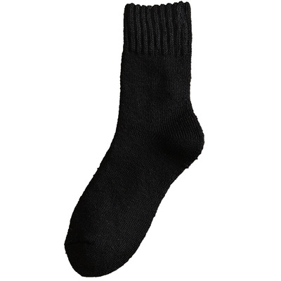 袜子男冬季加绒加厚毛圈男中筒袜