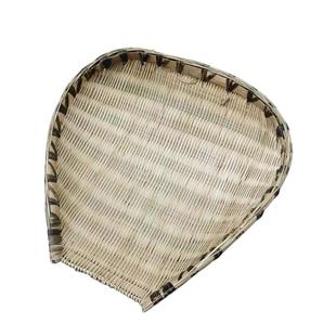 竹编簸箕筲箕竹篮竹筛农家手工青皮竹筐厨房洗菜沥水晾晒装饰家用