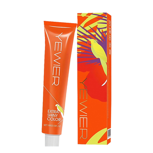 荔枝粉棕色染发膏女纯黑茶色植物正品男士专用灰棕亚麻染发剂免漂