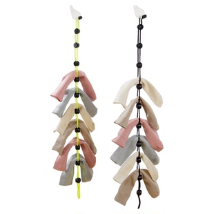 挂袜器袜子收纳整理器袜子清洗辅助器晒袜神器